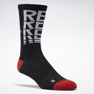 Reebok One Series Training Crew Socken Herren - Schwarz - DE 294-MFU